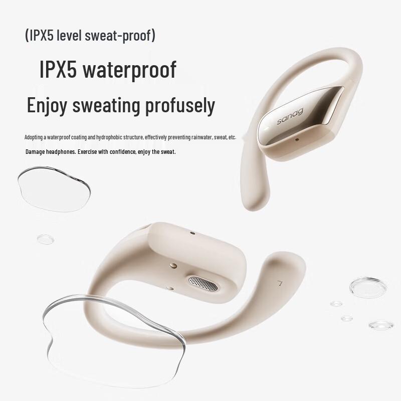 SANAG G3S Open-Ear Bone Conduction Sports Bluetooth Headset