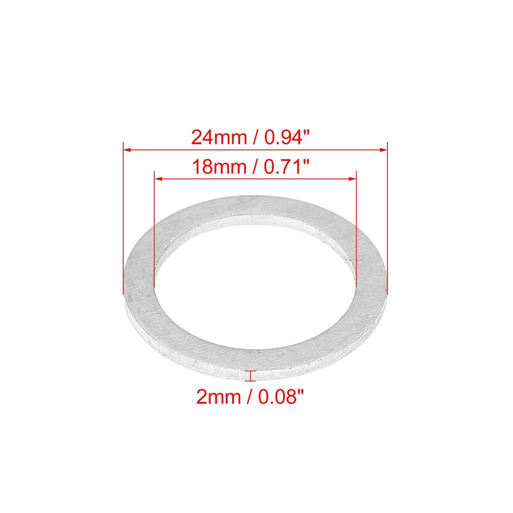 X AUTOHAUX Drain Packing Oil Drain Packing M18 977751 Compatible