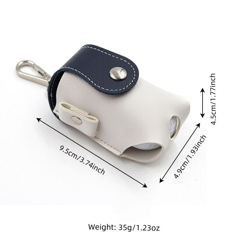 1pc Golf Mini Bag Golf Ball Small Waist Bag Golf Ball Carrying Bags Holder Hook Waistband Pouch Pack Professional Storage Clip