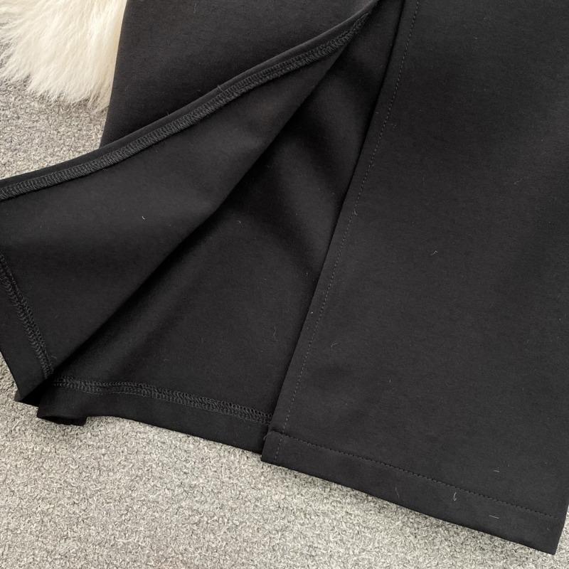 Платье-стойка с лоскутным принтом — фото 10