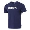 Sports Training Comfortable Breathable Casual Short Sleeve T-Shirt Men Tops Blue 691338-98