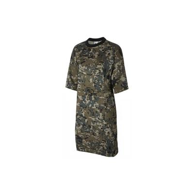 Mesh Camouflage Dress Women Dress Olive-Green CJ0178-222