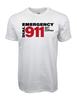 Emergency Dial 911 Graphic T Shirt