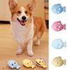 Bite Resistant Treat Dispenser Food Grade Silicone Food Toy Durable Chew Toy  Dog Cat Use