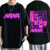 Anime Nana Osaki Printed Cartoon Anime T-Shirt Men's Short Sleeve Large Harajuku Streetwear Fashion Men's T-Shirt#Color(4)