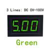 0.56inch Mini Digital Voltmeter DC 4.5V to 30V Digital Voltmeter Voltage Panel Meter For 6V 12V 24V Electromobile Motorcycle Car