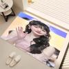 1pc Wonyoung Print Area Rug - Soft, Washable Non-Slip Indoor Mat, Living Room, Home Office Decorative Rug,Office Decorative