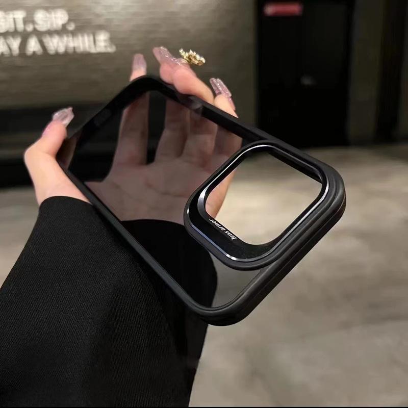 

Подходит для чехла для телефона Apple 15promax, IPhone14 Прозрачный 13 Полностью обернутый 12 Ударопрочный 11 Гальванизированный Простой iPhone 15 Pro max 6.7 inch