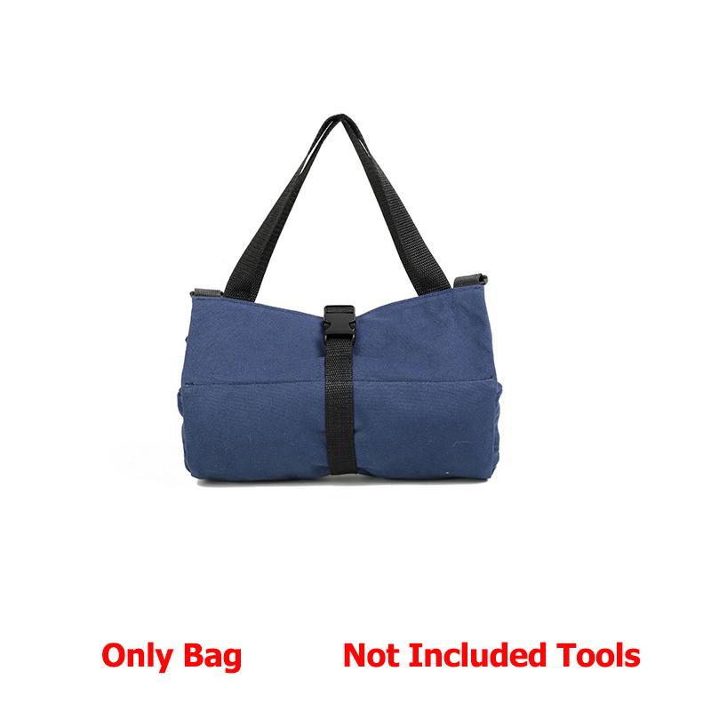 Tool Bag Roll Up Heavt Duty Tool Organizer Portable Tool Storage Bags Waterproof Oxford Cloth-Zipper Pouch for Men Mechanic J472