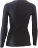 STB YONEX Underwear Long Sleeve Shirt STBA1513 Black M Women's U-Neck 007