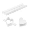 Cake Pop Mold Set Easy Cake Pop Circle Maker PLA Baking Cutter Molds Cookie Mold for Home Baking Parties Weddings