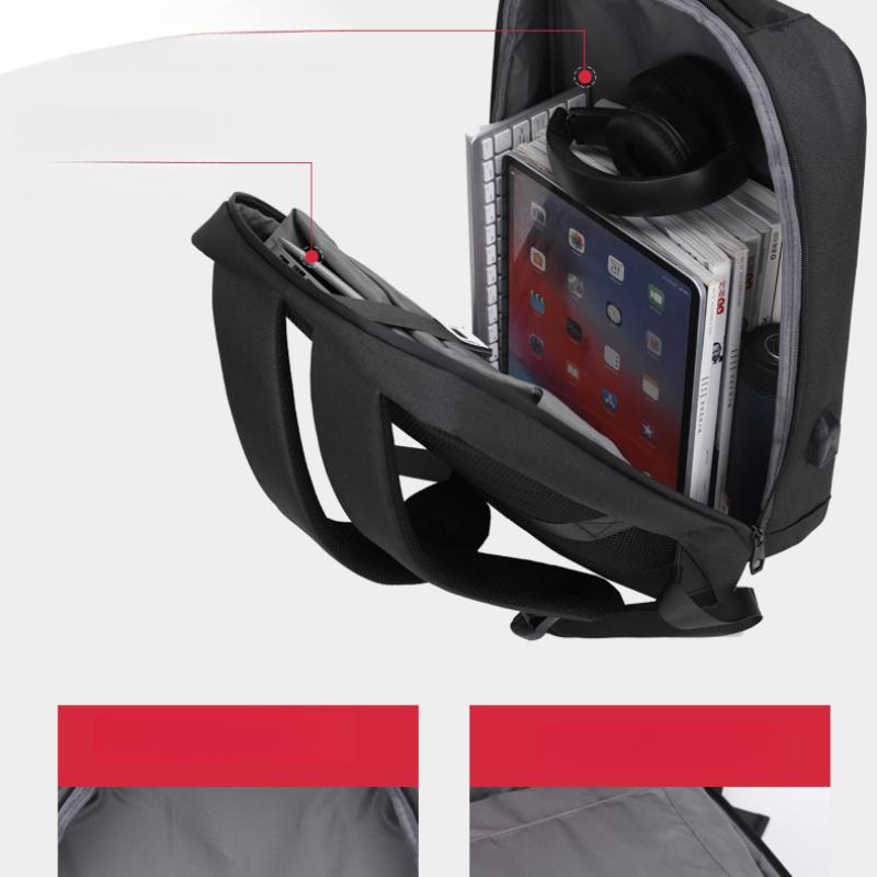 Business Men's Backpack High-end Fashion Travel Women's Backpack Waterproof Laptop Bag Commuting Lightweight School Bag