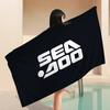 S-Sea D-Doo Seadoo Microfiber Blanket Quick Drying Beach Towels Oversized Printing Super Absorbent Pool Towel Blanket
