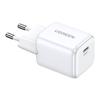 Ładowarka Sieciowa Ugreen 15324 Nexode Mini, Usb-C, Pd3.0, Qc4.0, Gan, 20W (Biały)
