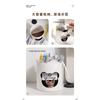 Cute Creative Bear Plastic Pen Holder Desktop Storage Organizer For Office Student