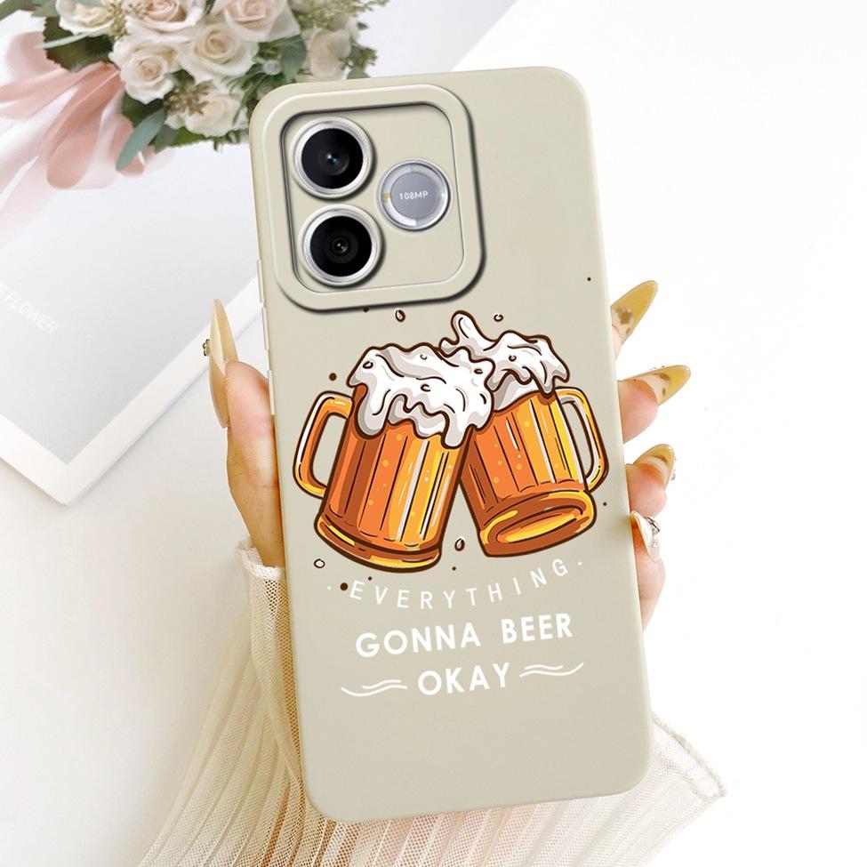 For Honor 600 Lite 5G Casing Cover Silicone Luxury Fashion Kawaii Cute Painted Shockproof Phone Case For Honor LNA-NX1