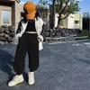 2024 New Style Thickened Fleece Lambswool Sweatpants for Kids: Warm Winter Sports Pants for Girls and Boys