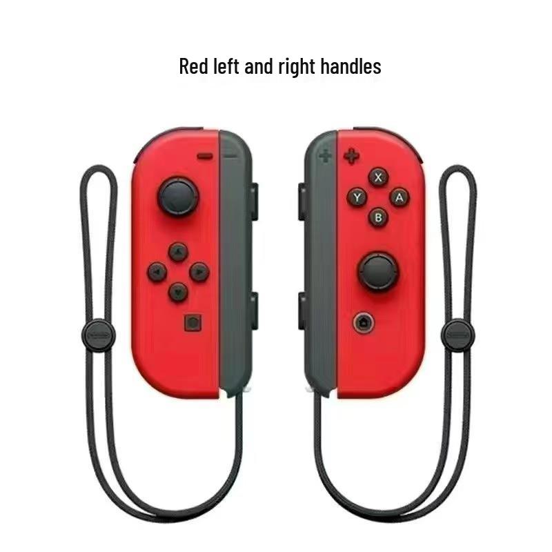 Wireless Bluetooth Joy-Con Controllers with Wake-Up Feature and Wrist Strap, Left and Right Separately for Switch