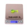 Two-tone Big Head Fish T-Tail 4.5cm/3g Silicone Soft Lure - Realistic Mandarin Fish & Bass Bait