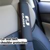 For Toyota Leather Seat Belt Shoulder Cover Protection Pads Car Interior Accessories FJ Cruiser FJ40 2006 2007 2012 2014 2016