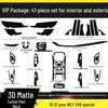 Carbon Fiber Interior Sticker for 17-21 WEY VV5 VV6 VV7S - Center Console Decoration P8