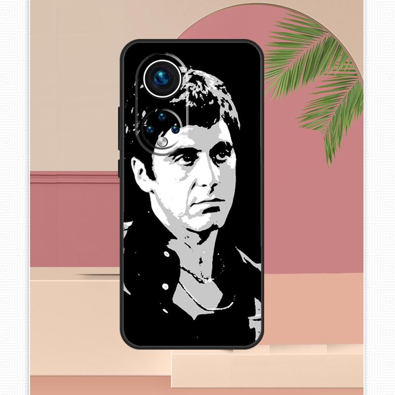 Scarface Tony Montana Case For Honor Magic 5 6 7 8 Pro Honor X9c X9b X9a X8b X8a X8c 50 70 90 400 200 Lite Cover