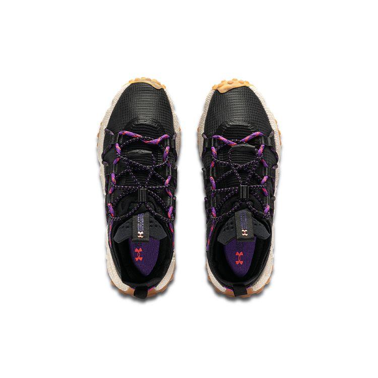 Under Armour HOVR Summit Fat Tire Manžeta Jet Grey Fialová Unisex Tenisky Černá 3022945-107