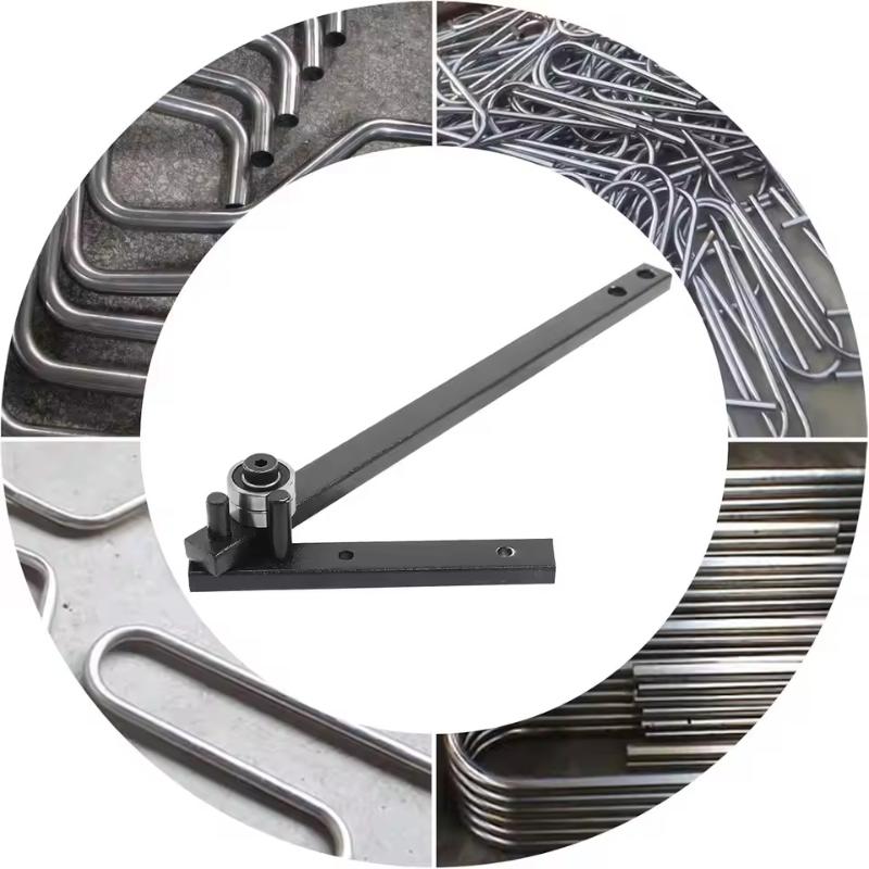 Mașină de îndoit manuală Îndoitare bare oțel Bricolaj Coș împletit Cârlig de ancorare Fier Oțel Cupru Bară Suport ușor Instrument de îndoit manual