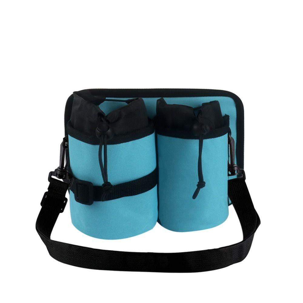 Home Thermal Insulation Drink Bag 2 Coffee Mugs Holder Travel Cup Holder Drink Caddy Free Hand Luggage