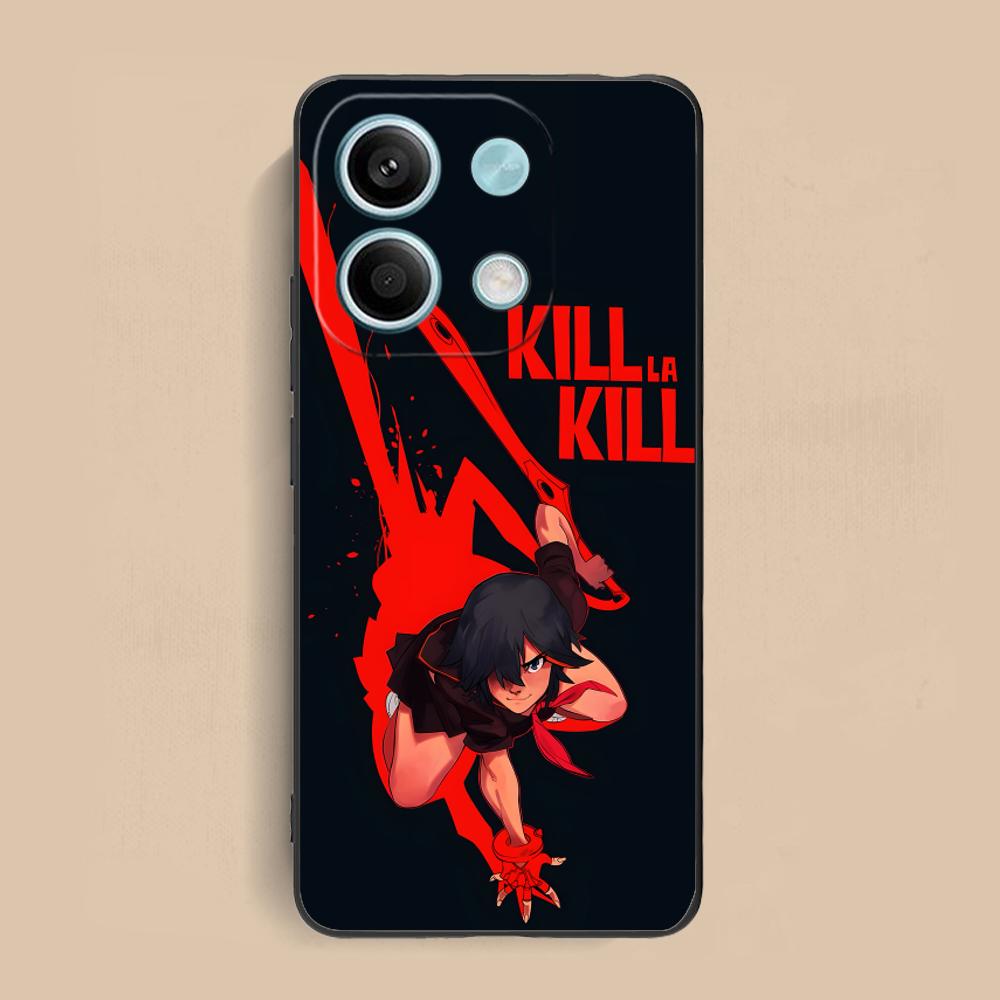 Anime Ryuko Matoi Phone Case for Xiaomi Redmi Note 14 13 12 11 S Pro Plus 4G 5G Colorful Printing Cover Smartphone Cover Luxury