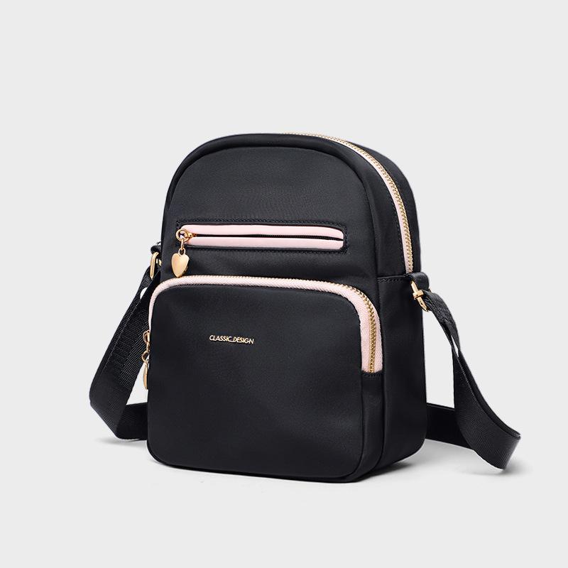 Bag Women'S Bag Summer Fashion Shoulder Messenger Bag Canvas Fanny Pack Casual Versatile Mobile Phone Bag