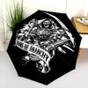 Samcro: Live Ride Folding Umbrella Suitable for All Seasons Durable Sun Umbrella Three Folds Sun Umbrella