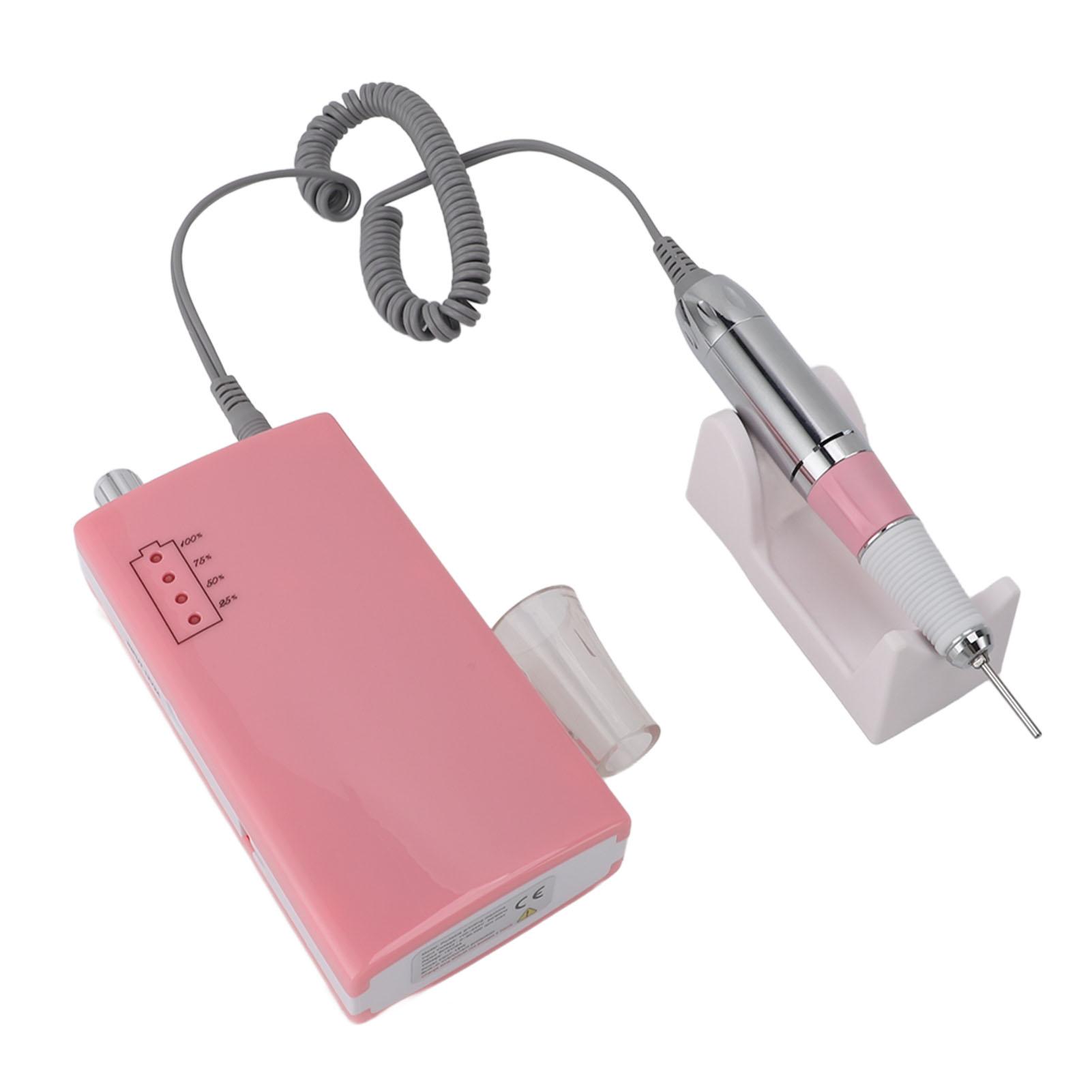 Электрическая дрель для ногтей 30000 об/мин. Высокоскоростная машинка для полировки — фото 6