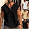 Kurzarm-Tanktop für Herren, lässig, farblich abgestimmt