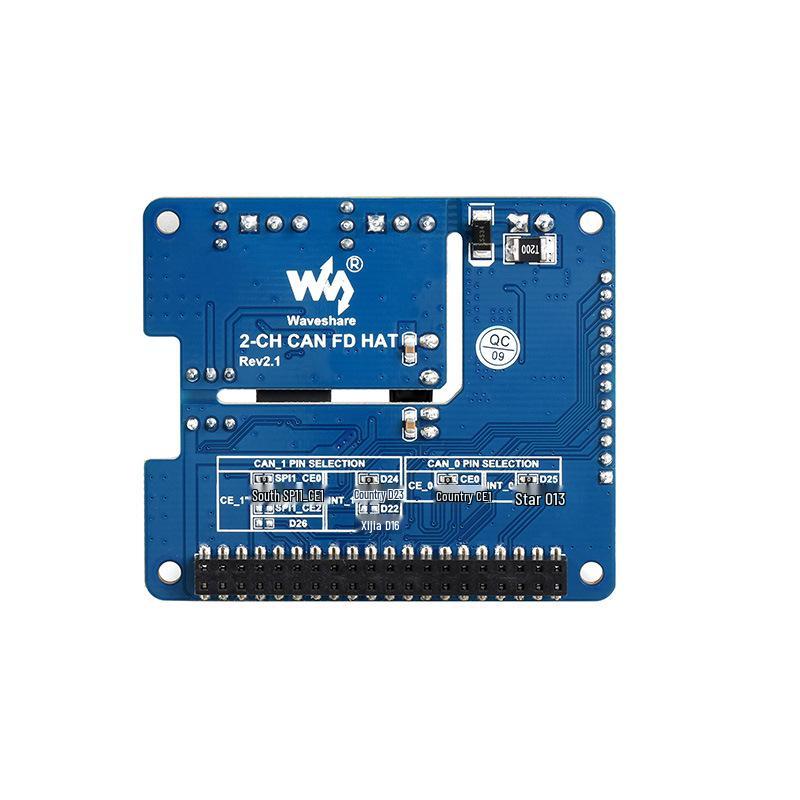 MicroSnow Pi 4 Dual-Channel Isolated CAN FD SPI Expansion Board