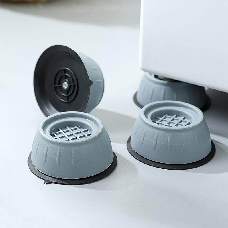 4Pcs/set Shockproof Washer Mat - Anti-Slip, Shock Absorption and Noise Reduction Washer and Dryer Mat, Washer and Dryer Support Mat