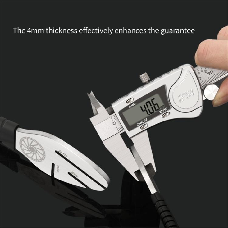 Ergonomic Disc Brake Rotor Truing Wrench Bicycles Disc Brake Piston Pushers Cycling Adjustment Repair Tool Enduring