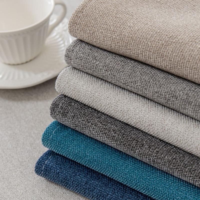 Solid Color Linen Sofa Cover New Modern Simple Comfortable Soft All Season Universal Anti Slip Skin Friendly Soft Sofa Cushion