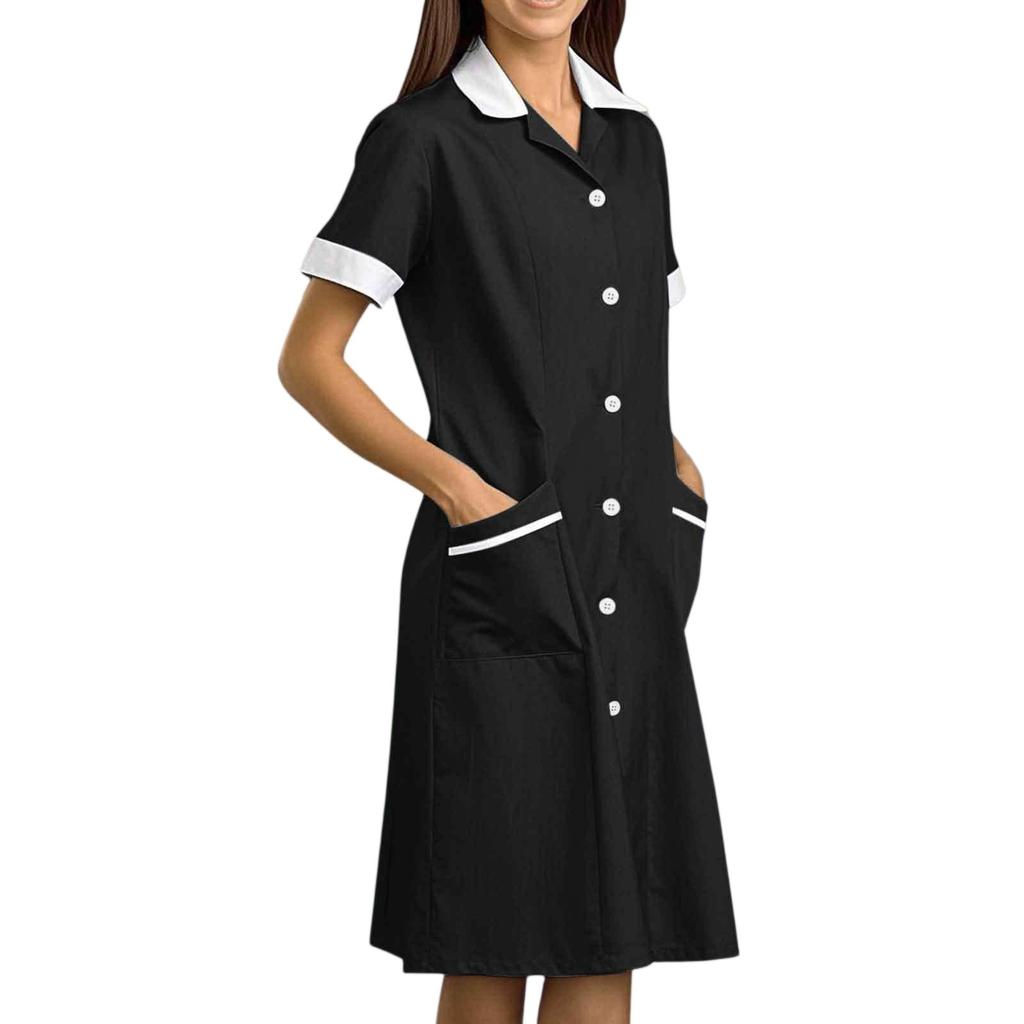 Damen Modische Pharmazeutische Uniform Uniform Lang- und Kurzarm Slim Fit Arbeitskleidung