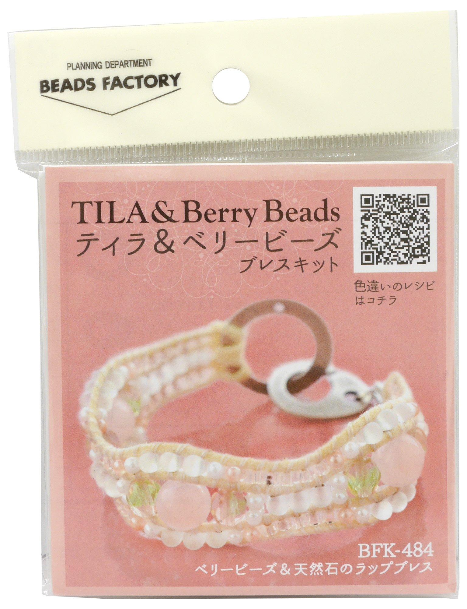 

MIYUKI Tila & Berry Beads Bracelet Kit Berry Beads & Natural Stone Wrap Bracelet BFK-484