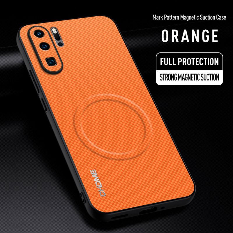 Luxury Car Magnetic Holder Phone Case for Huawei P30 Pro P30Pro Silicone ShockProof Protective Back Cover Coque