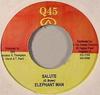 Płyta 7-calowa ELEPHANT MAN - Salute NONE Q45 2006 Japonia Reggae, Ska & Dub Używana