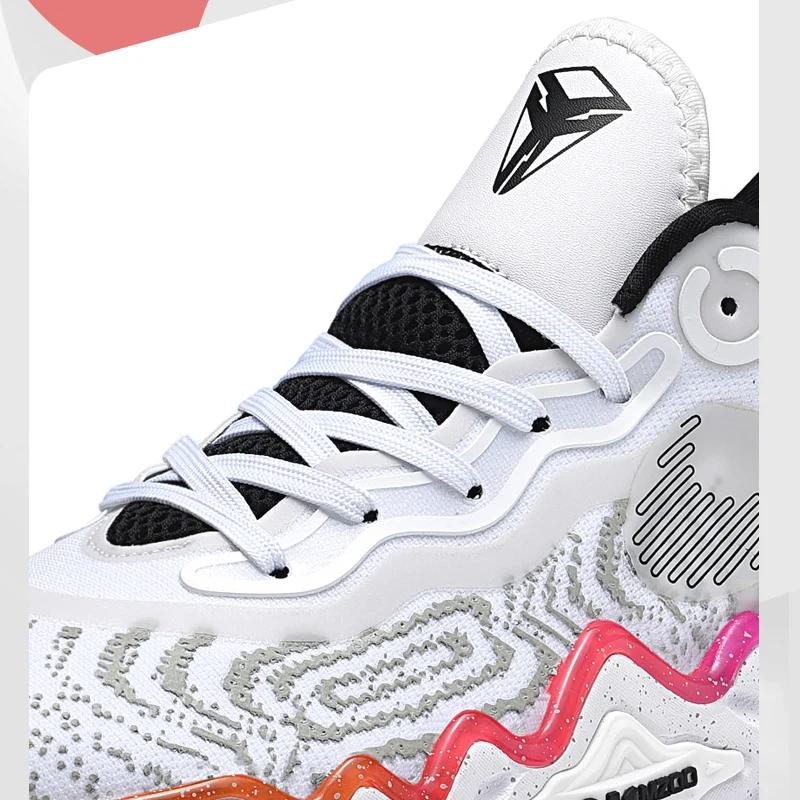 Fashion Cross-border Large Size Shoes Wear-resistant Combat Basketball Shoes Men's and Women's Shoes Combat Resilient Fashionable Shoes