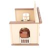 1:12 Scale Doll House Furnishings Plastic Miniature TV Tea Table Sofa Fireplace Flower Pots Living Room Dollhouse