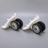 1 Pair  8 Porous Wheel Suitcase Luggage Replacement Casters for Travel Bags Large Size