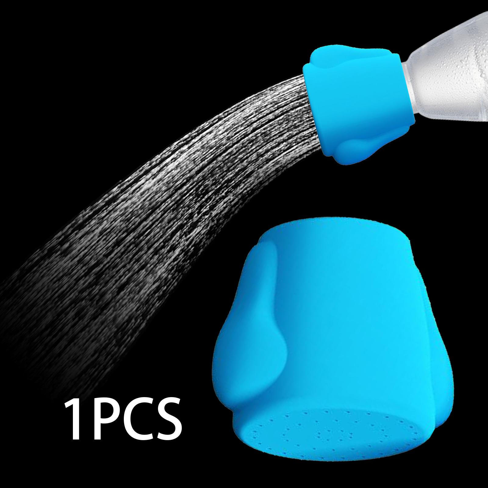 

Адаптер насадки распылитель воды портативный душ на открытом воздухе для садоводства, пляжный грязевой душ для собак, синий