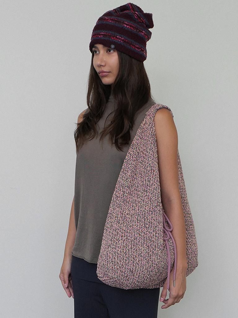 Voor Jeanne Knit Shoulder Bag_Pink