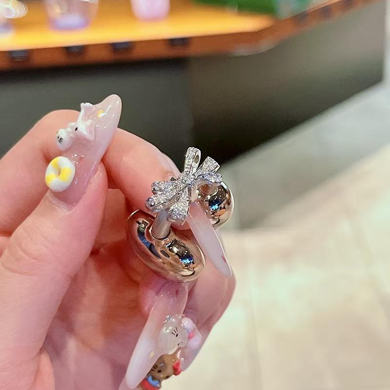 Accesorii de Agățat Huawei FreeClip cu Clips pentru Ureche Fluture Plin de Diamante