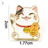 Funny Cute Cats Enamel Pins Fashion Creative Lucky Cat Badge Cute Japanese Lucky Cat Badge Brooch Gifts For Kids Friends