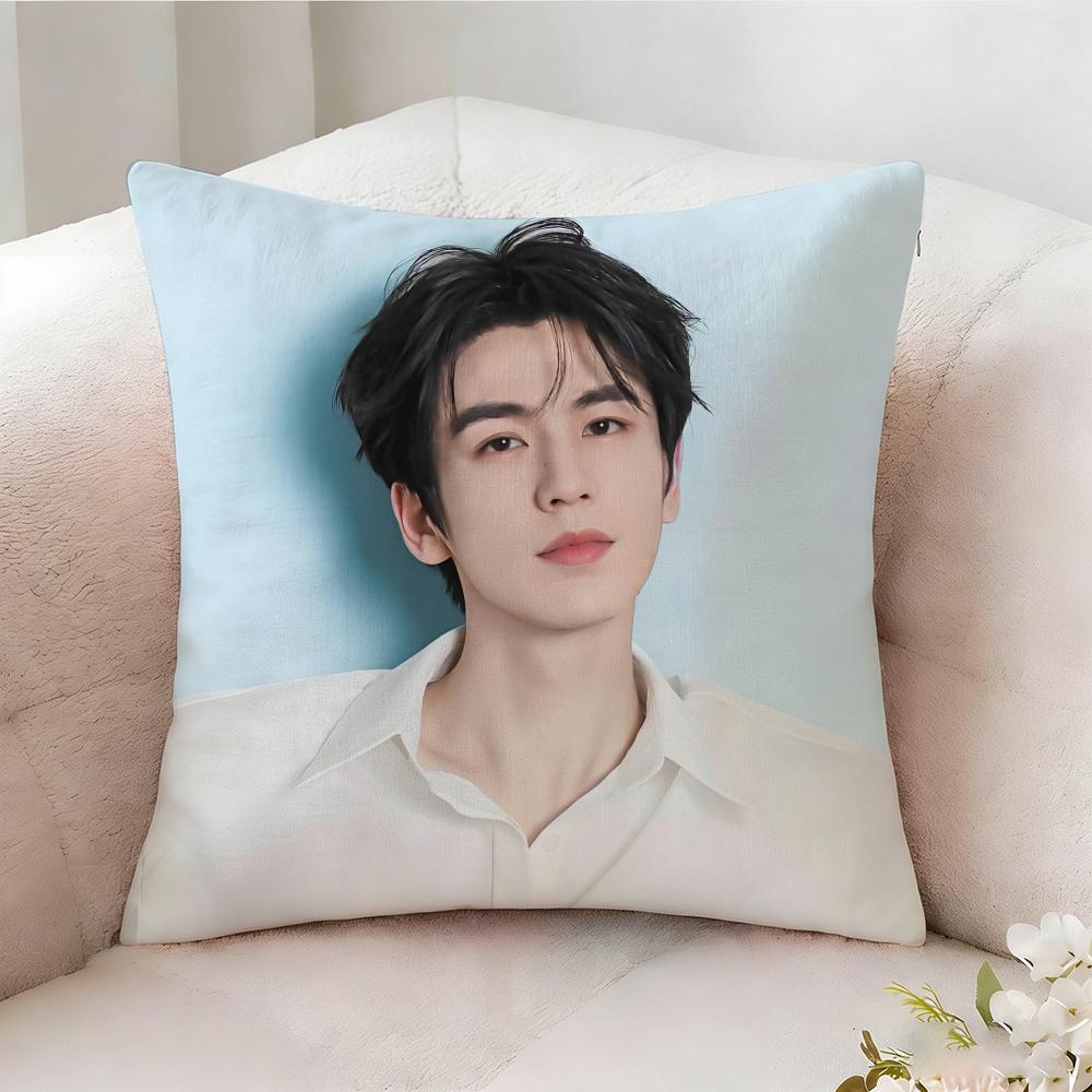 Cool Actor Zhang Linghe Pillow Case Pillowcase Doublesided Printed Sofa Cushion Bedroom Headboard Pillow